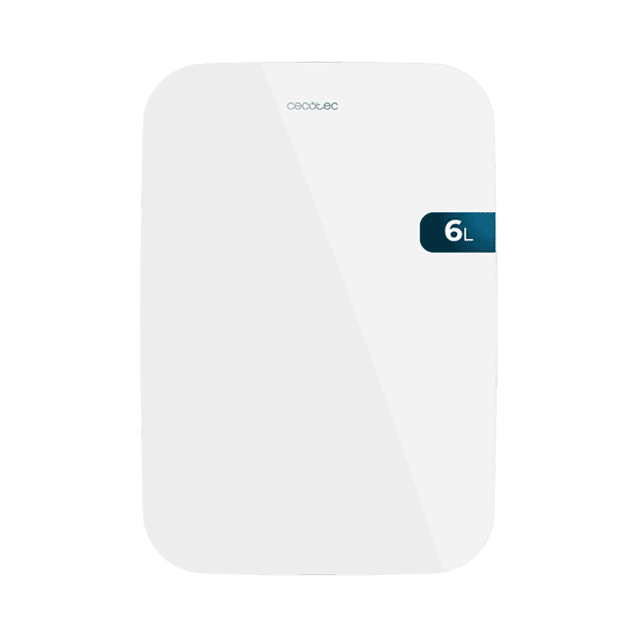Cecotec Bolero MiniCooling 6L Bahamas White Mini Frigorifico Portatil - Capacidad 6L - Voltaje 12V - Temperatura Regulable - Enfria hasta 5ºC - Funcio 1