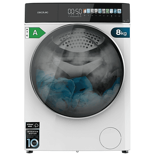 Cecotec Bolero Wash and Dry 85900 Inverter Lavadora Secadora - Capacidad 5kg - Velocidad 1400rpm - Pantalla 10.3