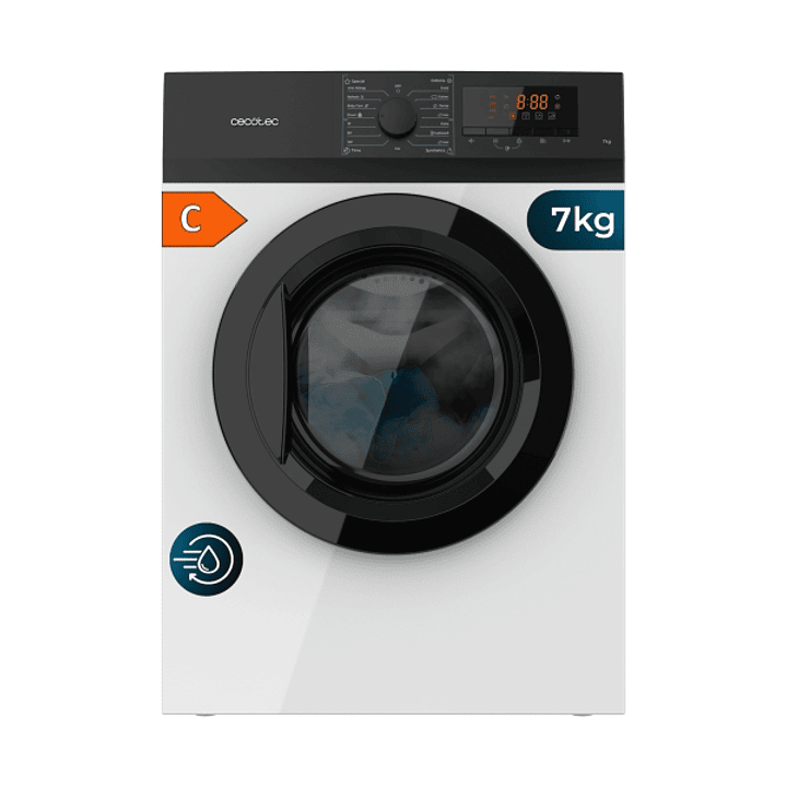 Cecotec Bolero DressCode Dry 7200V Max Secadora de Evacuacion 7kg - 15 Programas - Tambor Bidireccional de Acero Inoxidable - Inicio Programable - Blo 1