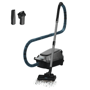 Cecotec Conga Powerbag 5000 ProStyle Aspirador de Trineo - 890W - Deposito de 5L - Cable 6m - Pantalla Digital - Incluye Accesorios - Doble Filtro Hep