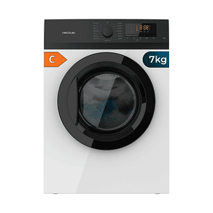 Cecotec Bolero DressCode Dry 7200V C Secadora de Evacuacion 7kg - 15 Programas - Tambor Bidireccional de Acero Inoxidable - Inicio Programable - Bloqu