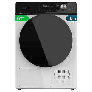 Cecotec Bolero Dresscode Dry 10350 Secadora con Bomba de Calor de 10kg - 14 Programas - Tambor de Acero Inoxidable - Inicio Programable - Bloqueo de S