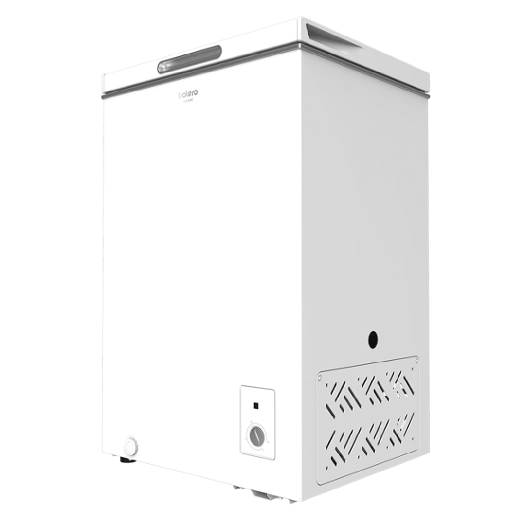 Cecotec Congelador Bolero CoolMarket Chest 99 white E Mini Congelador Horizontal Convertible - Capacidad 99L - Cesta Interior - Color Blanco 1