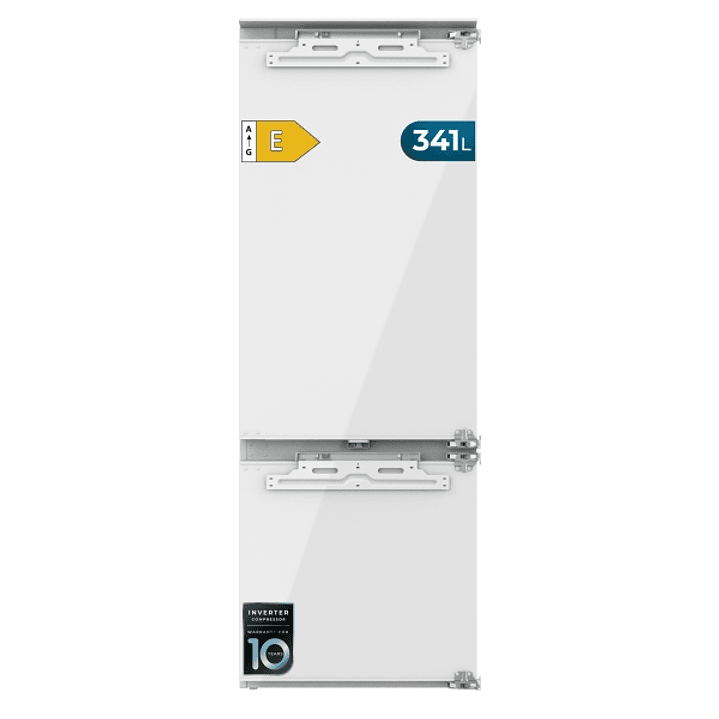 Cecotec Bolero CoolMarket Combi BI-D FLW 341 E Frigorifico Combi Integrable - Capacidad 341L - Incluye Accesorios - Compresor Inverter - Total Nofrost 1