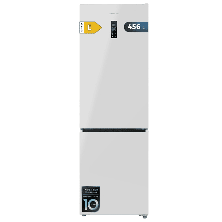 Cecotec Bolero CoolMarket Combi 456 White E Frigorifico Combi - Capacidad 456L - Compresor Inverter - Congelacion Ultrarapida - Silencioso - Frio Envo 1