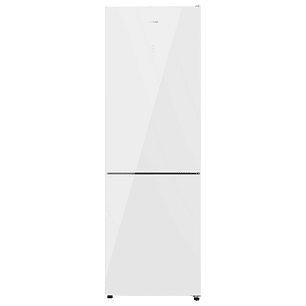 Cecotec Bolero CoolMarket Combi 322 White Cristal D Frigorifico Combi - 322L - Modo Vacaciones - Cajon para Carne y Pesado - Frio Envolvente - Cajon H