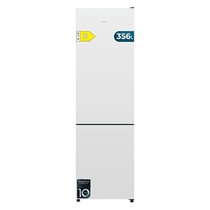 Cecotec Bolero CoolMarket Combi 356i White D Frigorifico Combi - Luz LED - Modo Vacaciones - Total Nofrost - Frio Envolvente - Congelacion Ultrarapida