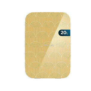 Cecotec Bolero MiniCooling 20L Bahamas Pat 2 Mini Frigorifico Portatil - Capacidad 20L - Temperatura Regulable - Enfria hasta 5ºC - Funcion Calentamie