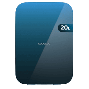 Cecotec Bolero MiniCooling 20L Bahamas Pat 1 Mini Frigorifico Portatil - Capacidad 20L - 12V/220V - Temperatura Regulable - Enfria hasta 7ºC - Funcion