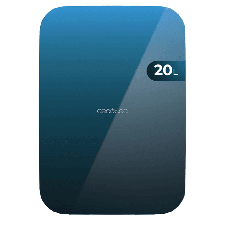 Cecotec Bolero MiniCooling 20L Bahamas Pat 1 Mini Frigorifico Portatil - Capacidad 20L - 12V/220V - Temperatura Regulable - Enfria hasta 7ºC - Funcion 1