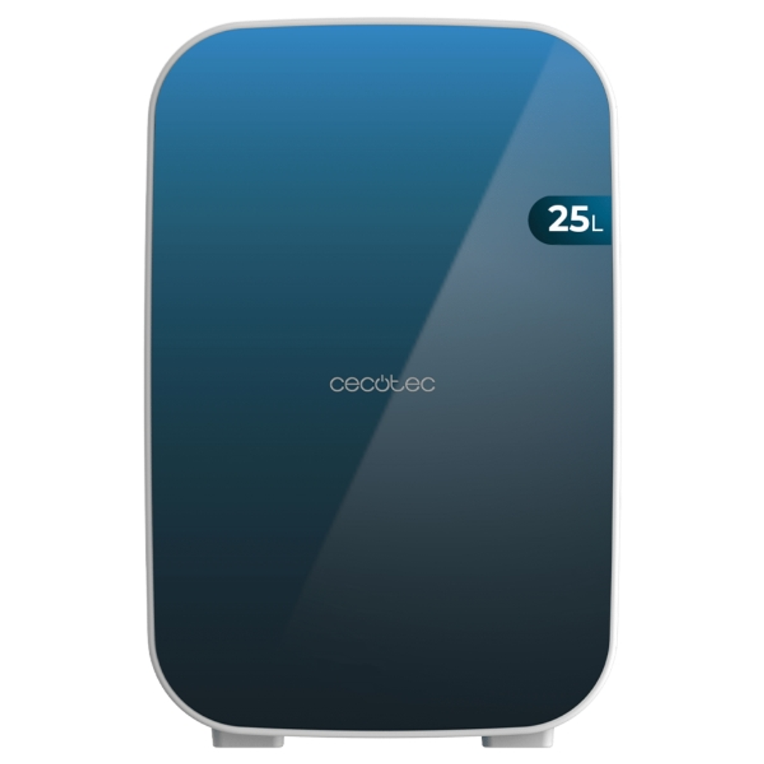 Cecotec Bolero MiniCooling 25L Bahamas Pat 1 Mini Frigorifico Portatil - Capacidad 25L - 12V/220V - Temperatura Regulable - Enfria hasta 7ºC - Funcion 1
