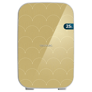 Cecotec Bolero MiniCooling 25L Bahamas Pat 2 Mini Frigorifico Portatil - Capacidad 25L - 12V/220V - Temperatura Regulable - Enfria hasta 7ºC - Funcion