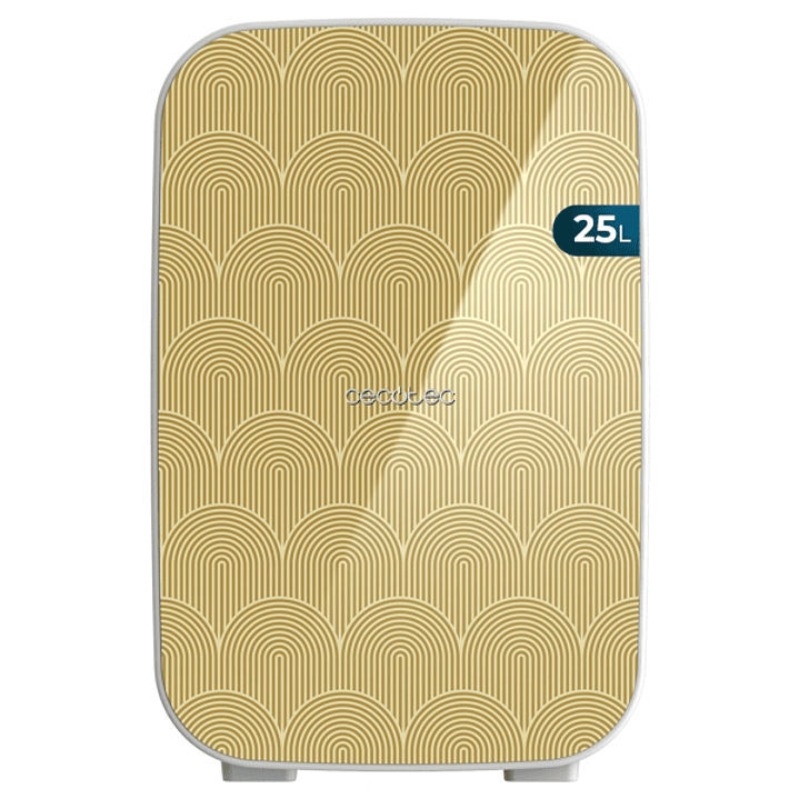 Cecotec Bolero MiniCooling 25L Bahamas Pat 2 Mini Frigorifico Portatil - Capacidad 25L - 12V/220V - Temperatura Regulable - Enfria hasta 7ºC - Funcion 1