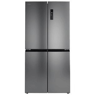 Cecotec Bolero CoolMarket 4D 503 Inox E Frigorifico Americano 4 Puertas - Capacidad 503L - Luz LED - Compresor Inverter - Silencioso - Frio Envolvente