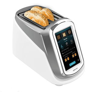 Cecotec ToastPad Double Pro Screen Tostadora de Doble Ranura - 1400W - Pantalla Tft 7
