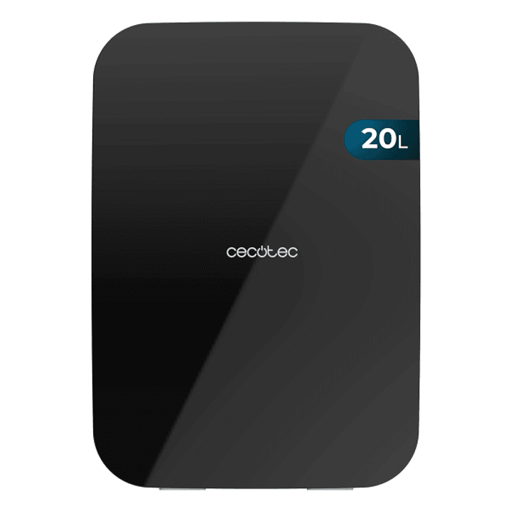 Cecotec Bolero MiniCooling 20L Bahamas Black Mini Frigorifico Portatil - Capacidad 20L - 12V/220V - Temperatura Regulable - Enfria hasta 7ºC - Funcion 1