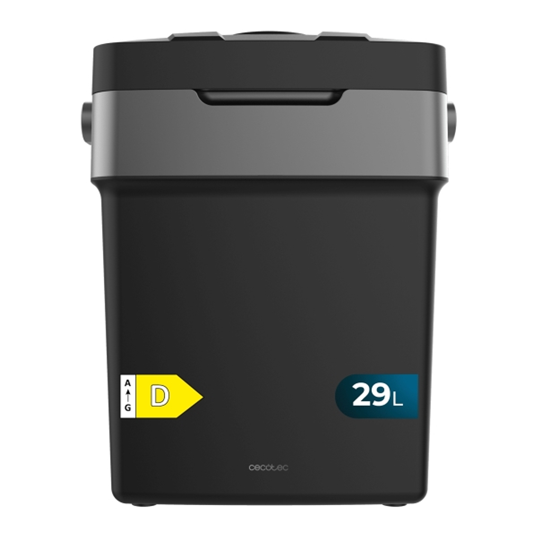 Cecotec Bolero TravelCooling 29L D Nevera Portatil - Capacidad 29L - 12V/220V - Temperatura Regulable - Enfria hasta 8ºC - Funcion Calentamiento hasta 1