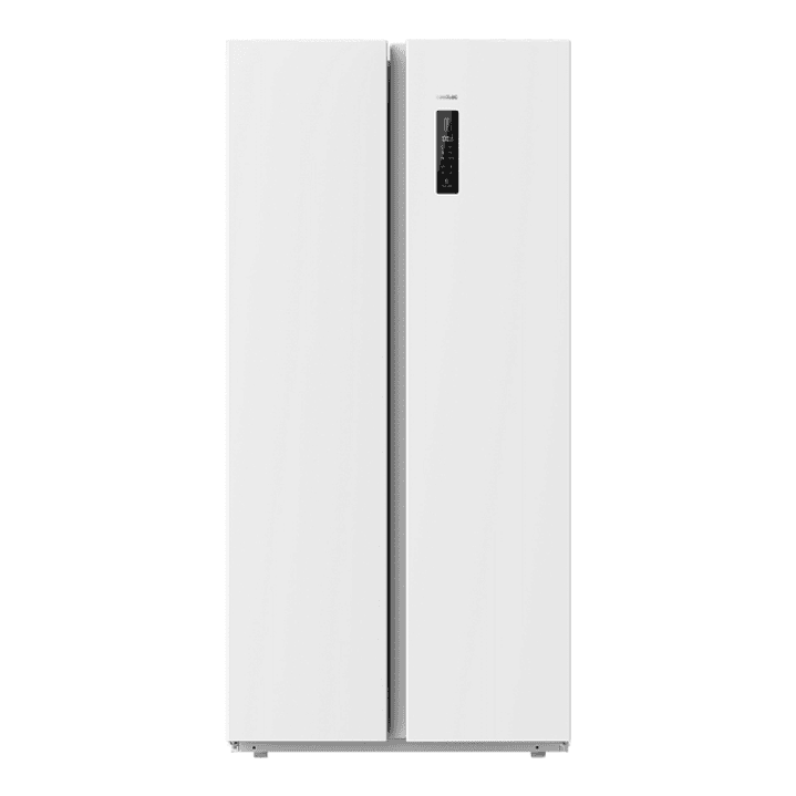 Cecotec Bolero CoolMarket SBS 430 White E Frigorifico Americano - Capacidad 430L - Motor Inverter Plus - Pantalla en Puerta - Modo Vacaciones y Eco -  1