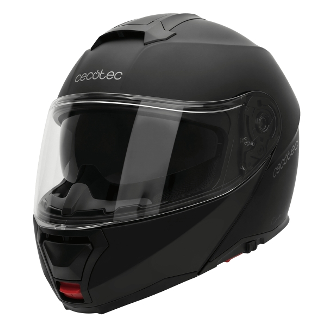 Cecotec FlexShield Casco de Motocicleta - Talla S - Altura Ajustable - Homologacion Ece 22.06 P/J - Resina Termoplastica - Acolchados Desmontables - V 1