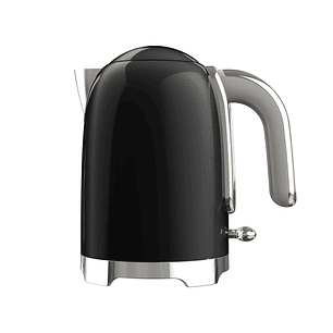 Cecotec Thermosense Oval Black Hervidor de Agua - 2200W - Capacidad 1.7L - Filtro Antical - Acero Inoxidable - Apagado Automatico - Color Negro