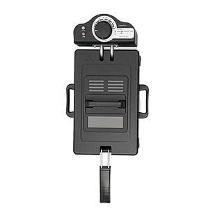 Cecotec Cleanfry 3 L Black+ Freidora Electrica - 2000W - Capacidad 3L - Antiadherente - Temperatura Regulable - Acero Inoxidable - Apto para Lavavajil