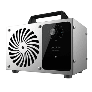 Cecotec TotalPure 4050 Ozone Total Generador de Ozono Industrial - 120W - Produccion hasta 28G/H - Areas de hasta 100m2 - Temporizador - Apagado Autom