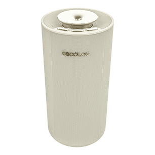 Cecotec PureAroma 3000 Sound Difusor de Aroma con Altavoz - Bluetooth - Capacidad 10ml - sin Necesidad de Agua - Luz LED - Temporizador - Color Beige