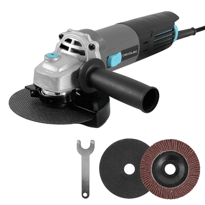 Cecotec RadialPower 780 Filtra Radial de 115mm - 780W - Velocidad 12.000rpm - Mango de Doble Posicion - Filtros Traseros - Rosca M14 - Color Gris Oscu 1