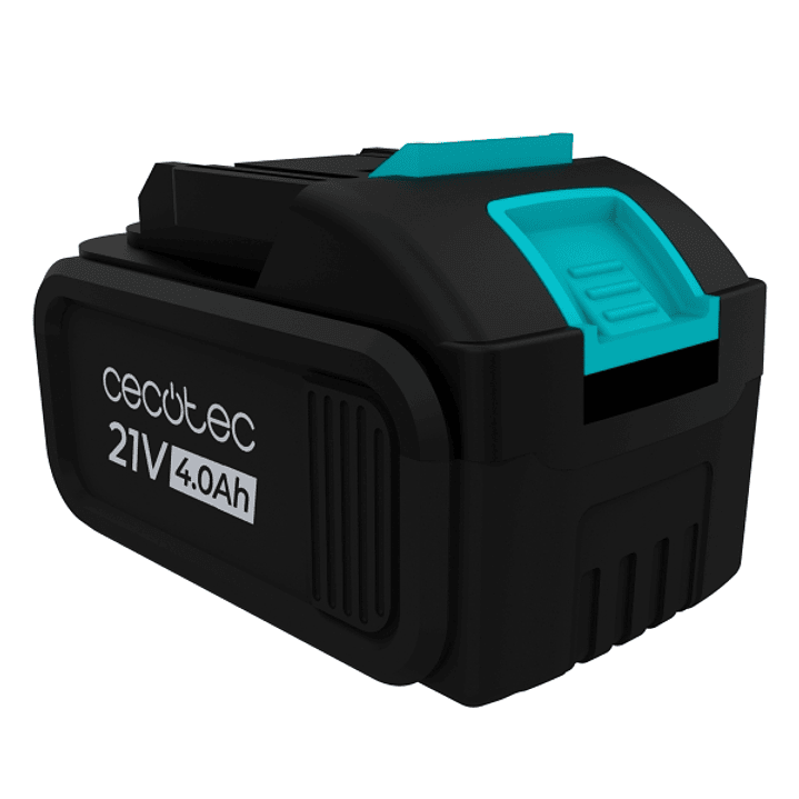 Cecotec NEX21 Bateria para Herramientas de 21V - Capacidad 4000mAh - Puerto de Carga Incluido - Color Negro 1