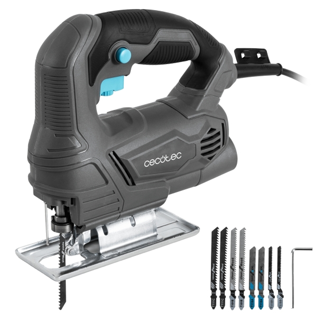 Cecotec Sierra de Calar MultiCut 4000 Sierra de Calar - 400W - Cable 2m - Accesorios Incluidos - Velocidad Regulable - Mandril sin Llave - Tubo de Rec 1