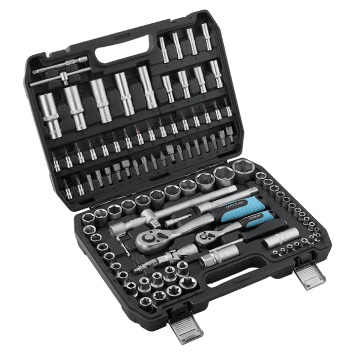 Cecotec ToolBox KRK 4200 Juego de Herramientas - 108 Piezas - Incluye Accesorios - Color Negro 1