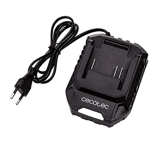 Cecotec NEX21 Cargador Rapido para Baterias de 21V - Indicador Luminoso - Color Negro