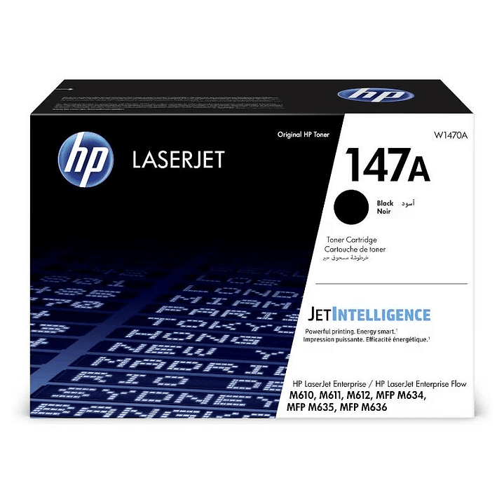 HP Tóner 147A Negro 1