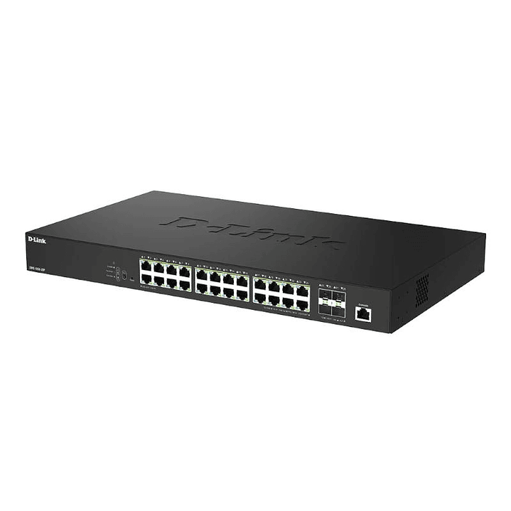 D-Link DMS-1250-28P/E Switch 24mG PoE 4x10 SFP+ 3