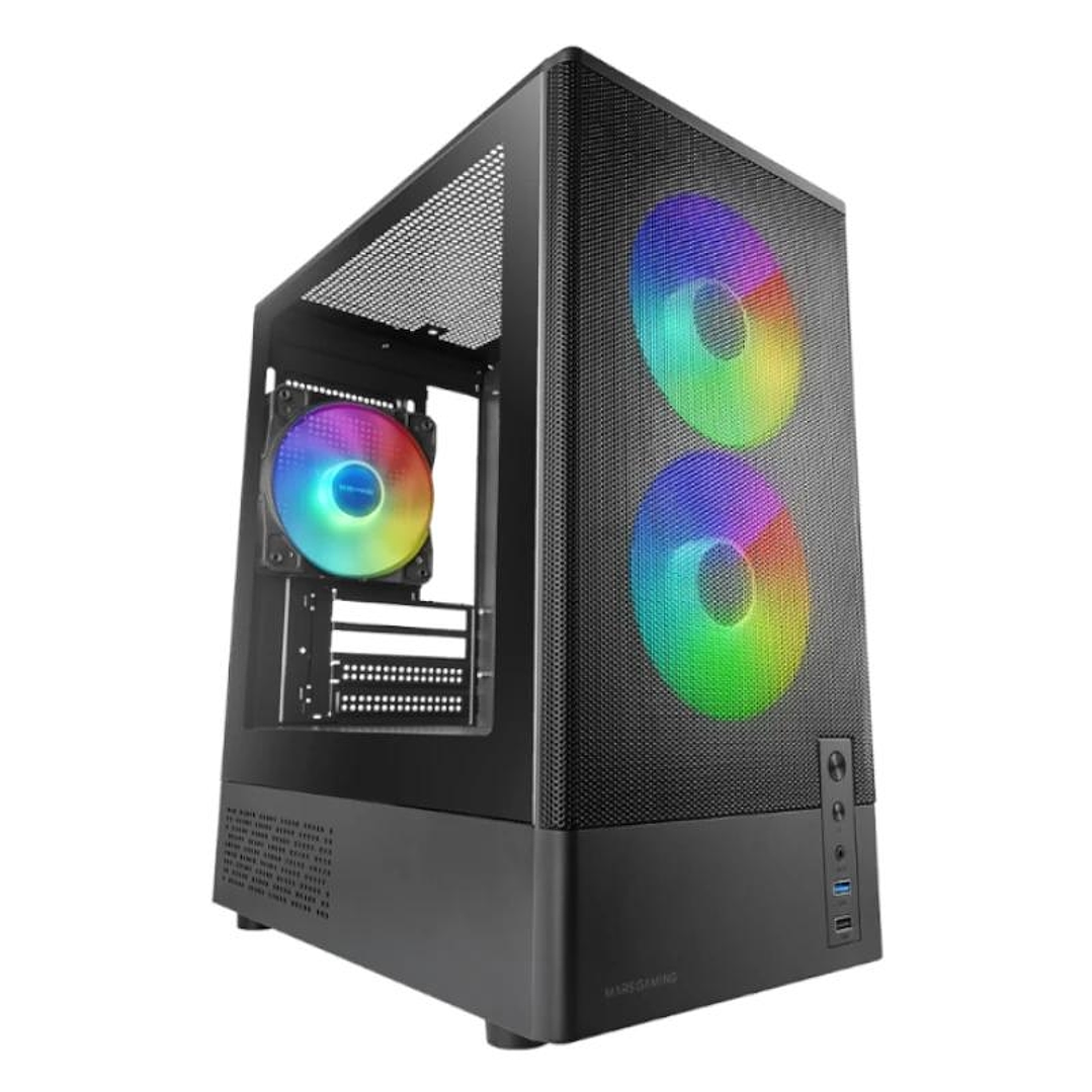Mars Gaming Caja ATX MC-ONYX ARGB Negra 1