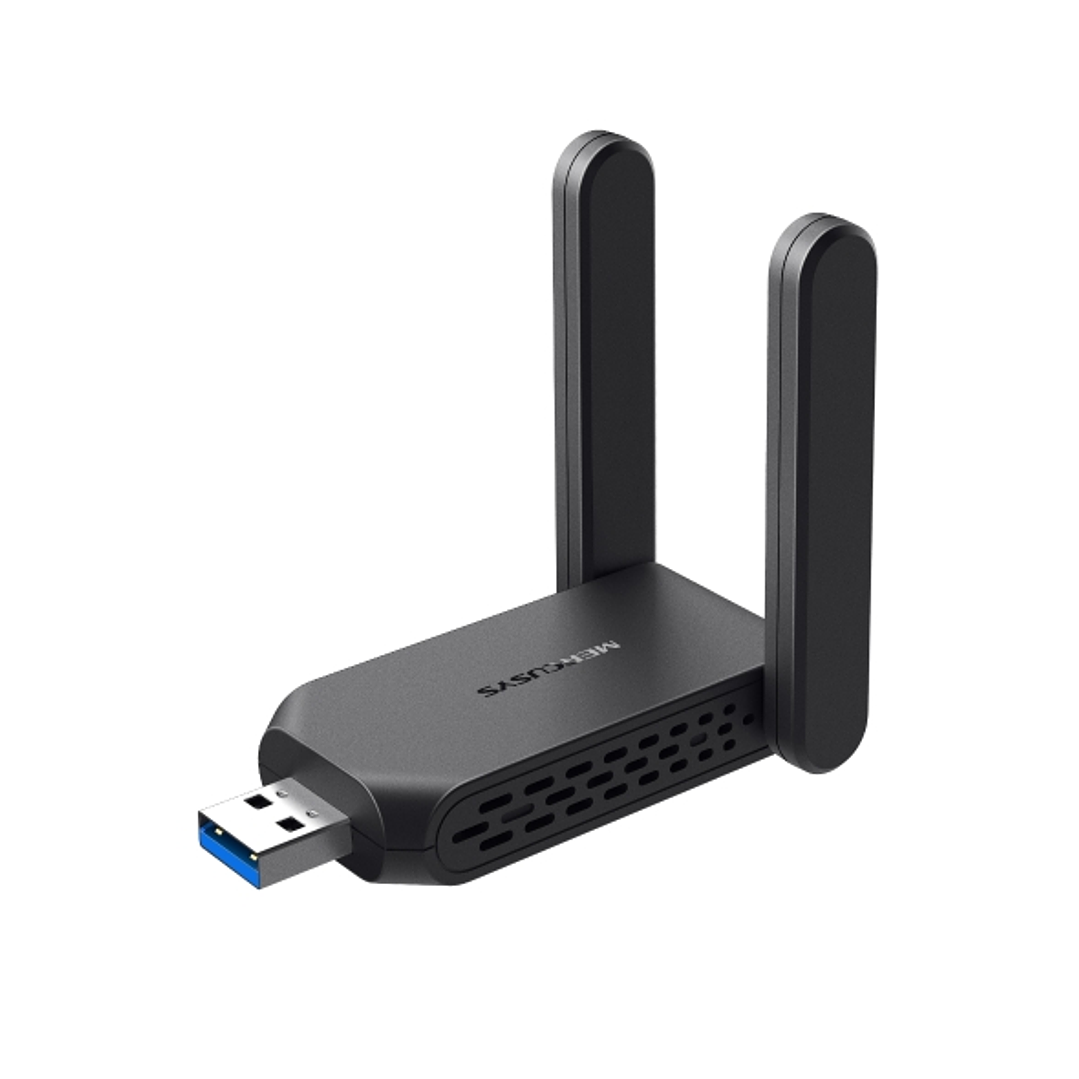 Mercusys MA32H Adaptador USB WiFi Doble Banda AC1300 - USB 3.0 - Hasta 867Mbps 5GHZ, Hasta 400Mbps 2.4GHz - Color Negro 1