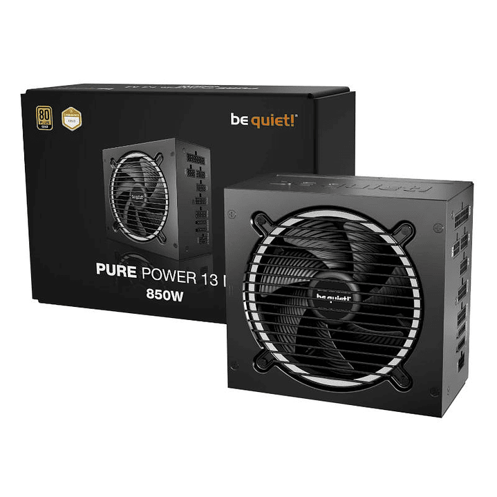be quiet! Fuente PURE POWER 13M 850W 20+4 pin ATX 3