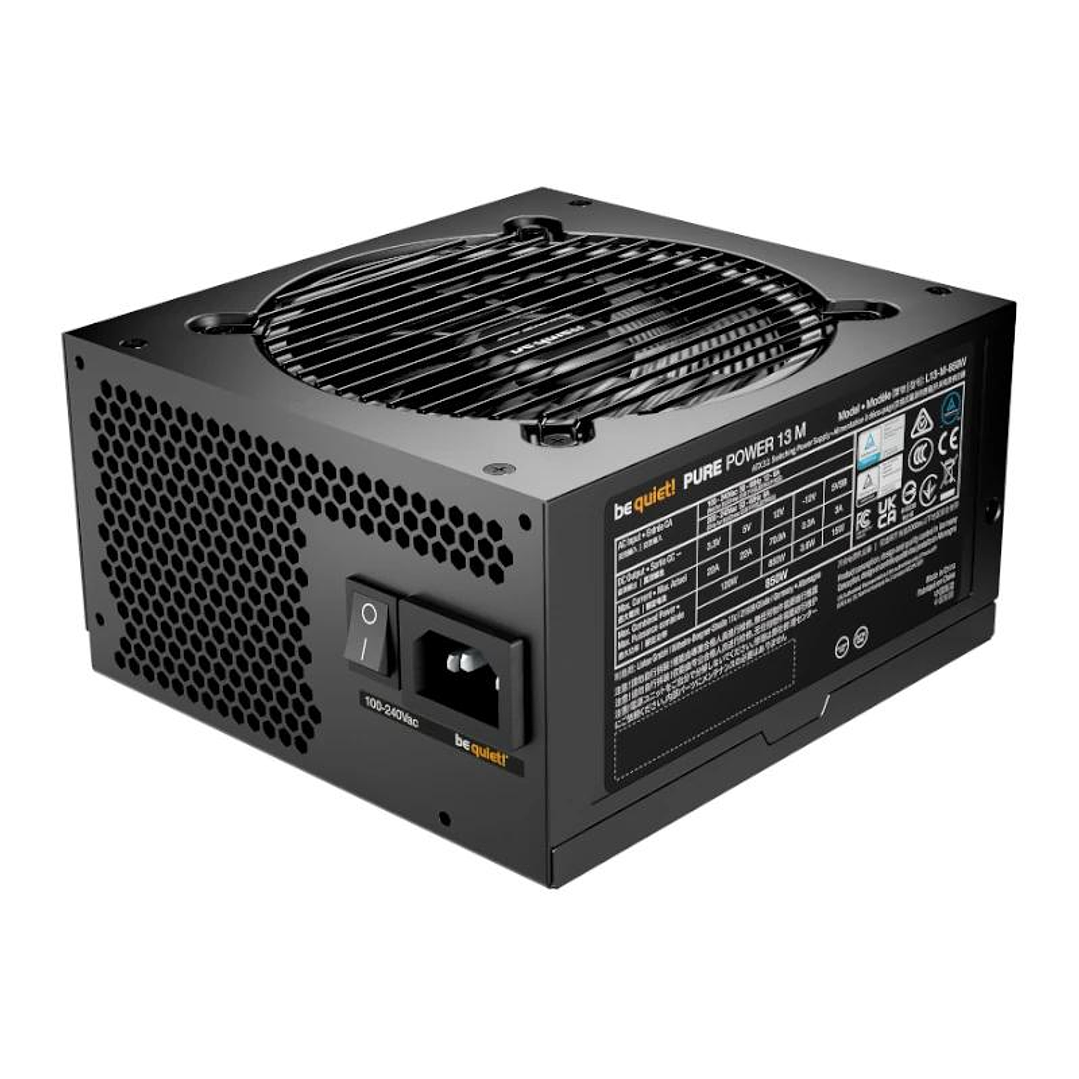 be quiet! Fuente PURE POWER 13M 850W 20+4 pin ATX 4
