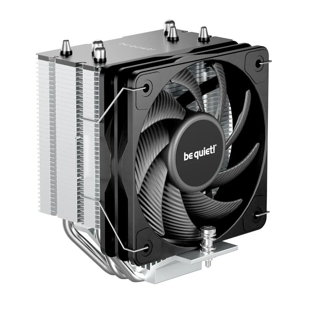 be quiet! Ventilador Pure Rock Slim 3 10 cm Plata 2