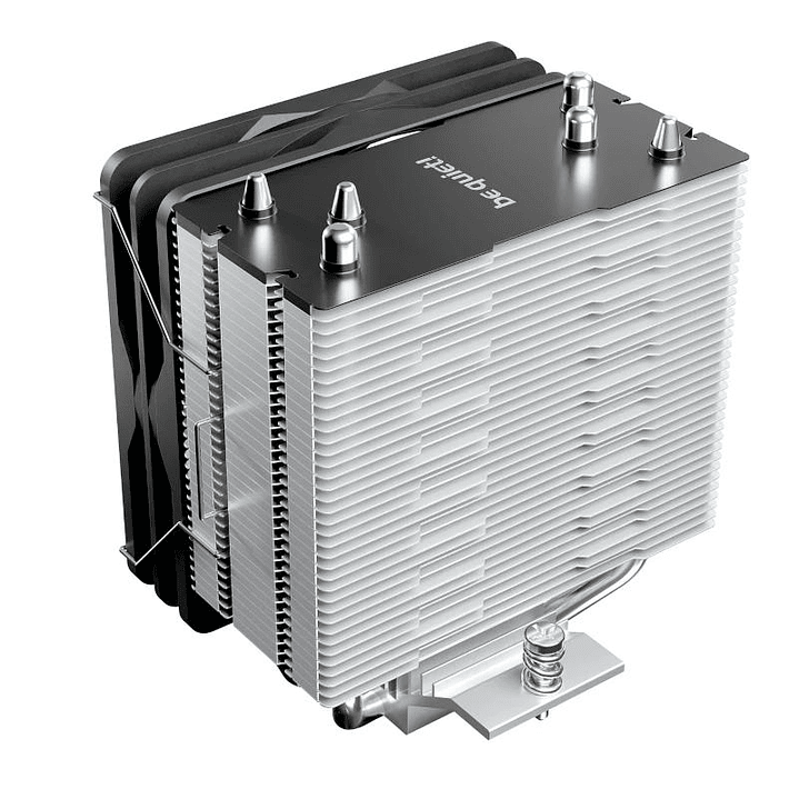 be quiet! Ventilador Pure Rock Slim 3 10 cm Plata 3