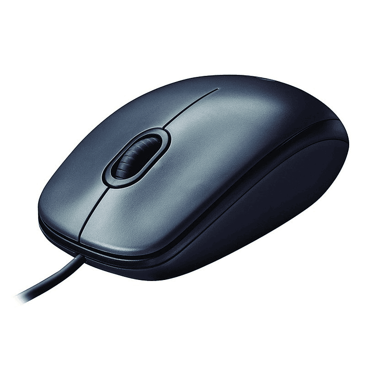 Logitech M90 ratón óptico 1000dpi USB negro 3