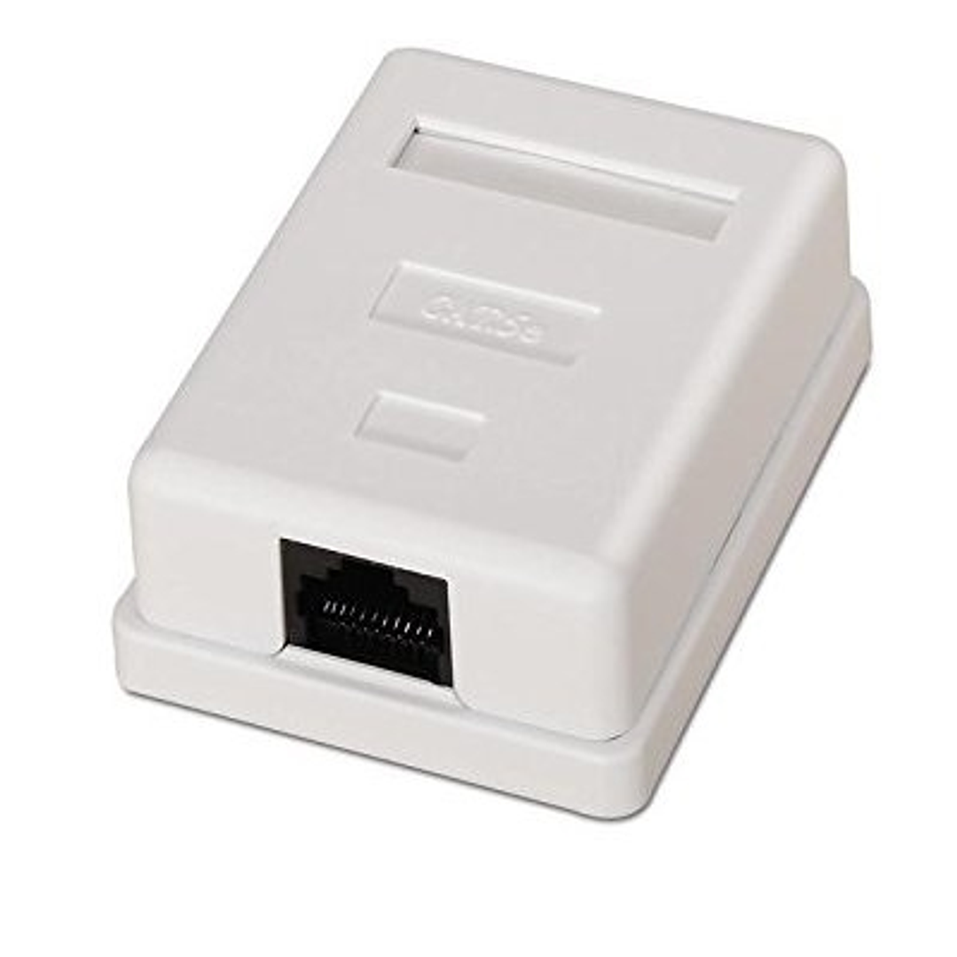 Nanocable Roseta Superficie CAT.6 UTP 1 Toma 1