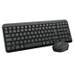 Logitech Teclado+raton MK250 bluet Negro - Thumbnail 3