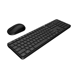 Xiaomi Wireless Keyboard and Mouse Combo Teclado y Raton Inalambricos - Conexion 2.4GHz con Receptor USB - Teclado 104 Teclas con 12 Funciones FN - Te