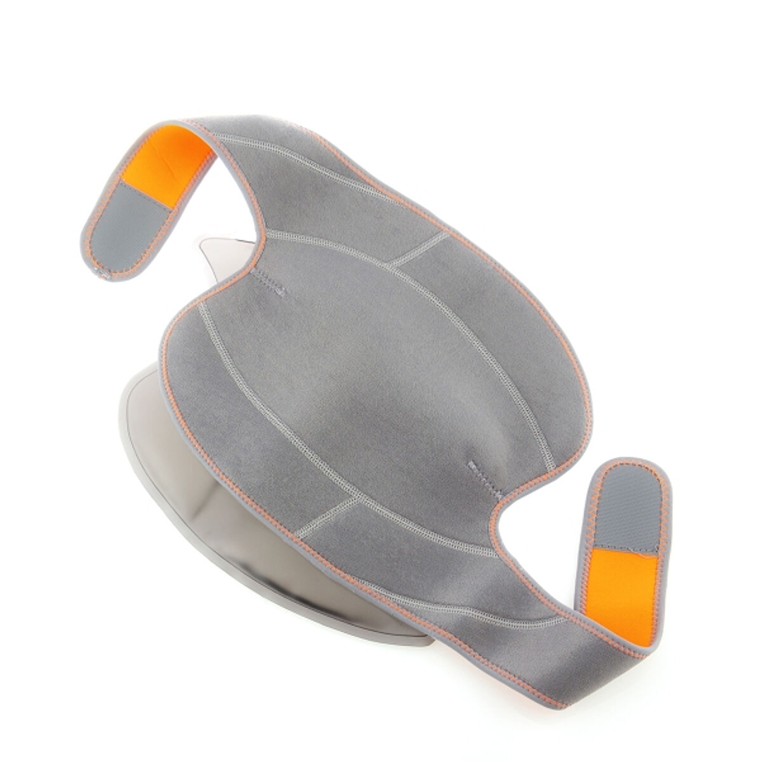 Innovagoods Rodillera de Gel con Efecto Frio y Calor - Bolsa de Gel Extraible - Ajustable con Velcro - Uso Deportivo y Rehabilitacion - Color Gris 1