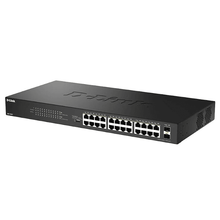 D-Link DGS-1026P/E Switch 24xGbE PoE+ 2xSFP 3