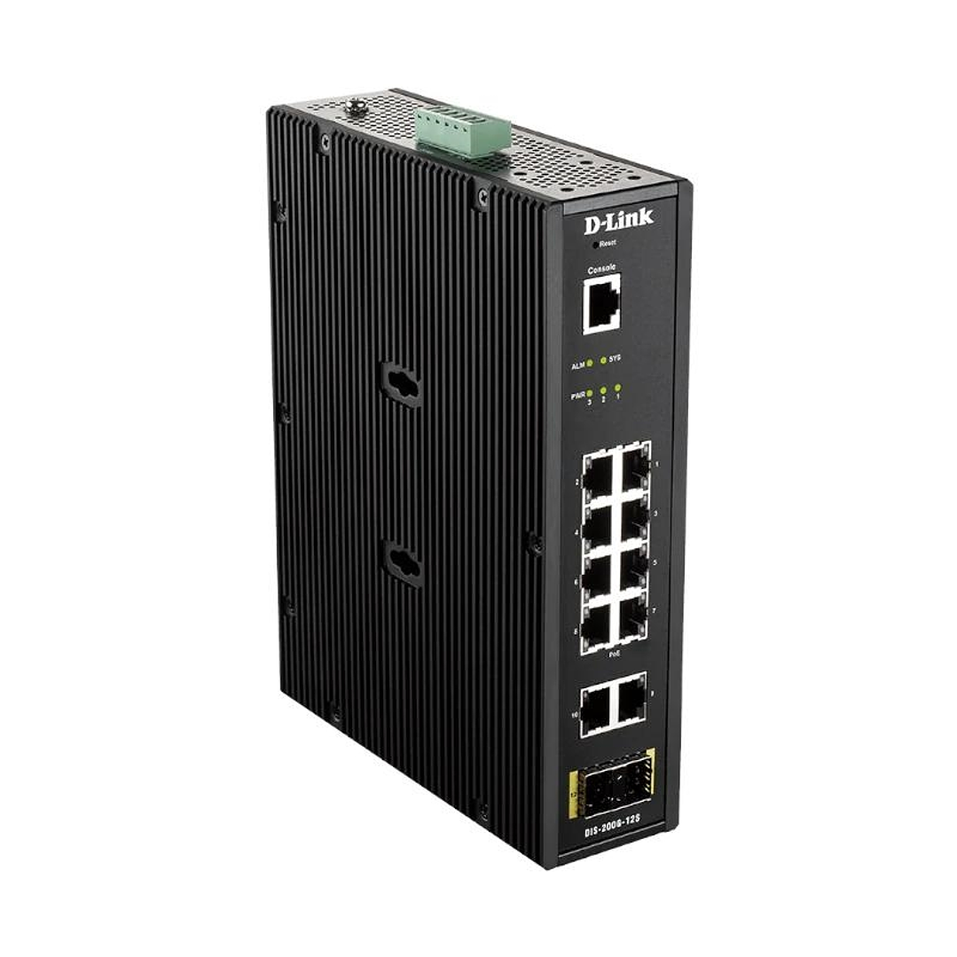 D-Link DIS-200G-12S Switch Industrial 10xGb 2xSFP 1