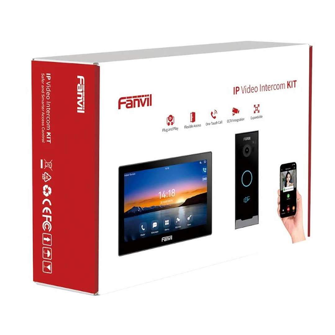 Fanvil VIK-01 Kit de videoportero Linux IP WiFi 3