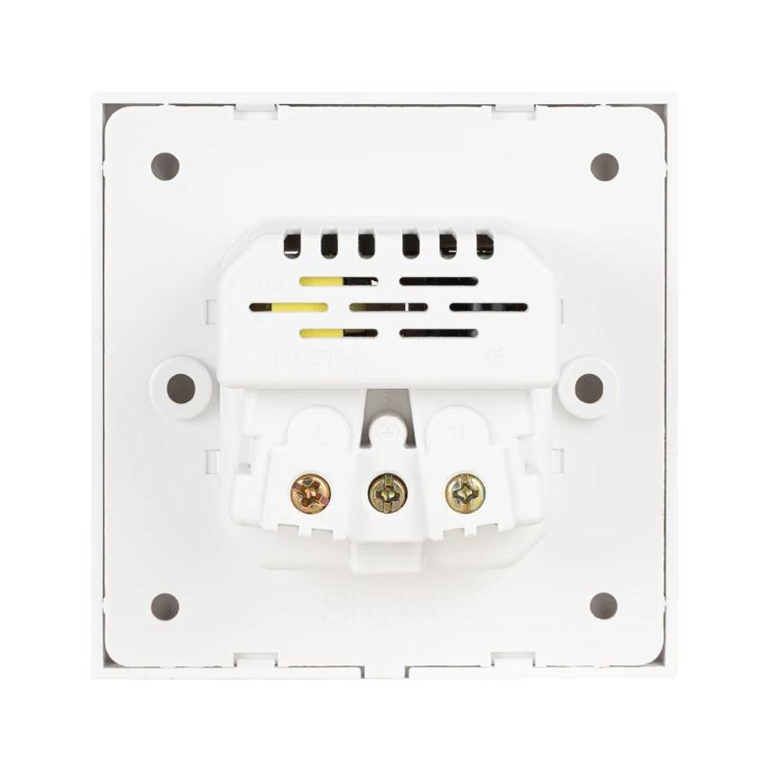 Nanocable Base Pared toma SCHUKO 2USB Max .2.4A 2