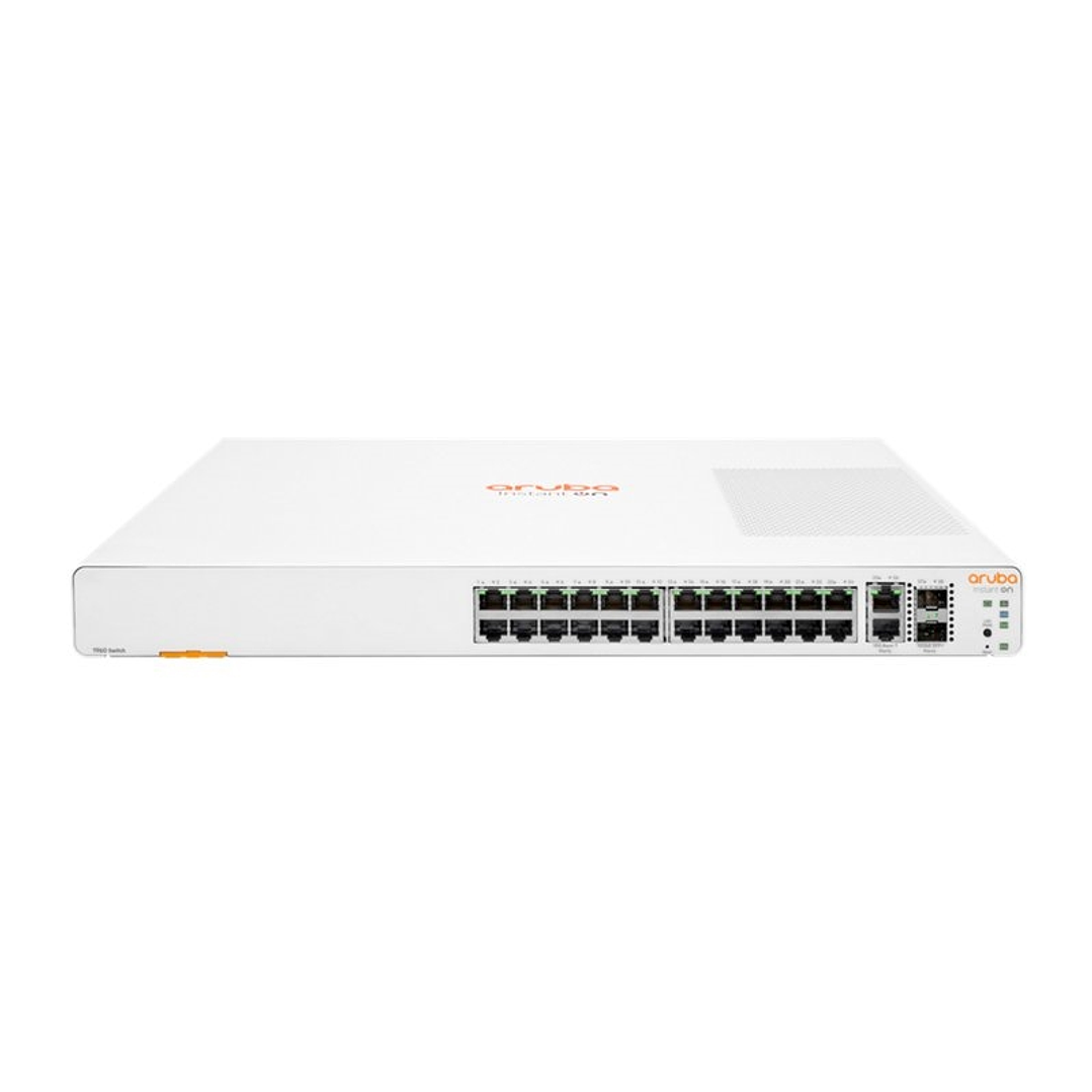 HPE NW IOn 1960 24xGbE 2xGT 2xSFP+ Switch 1